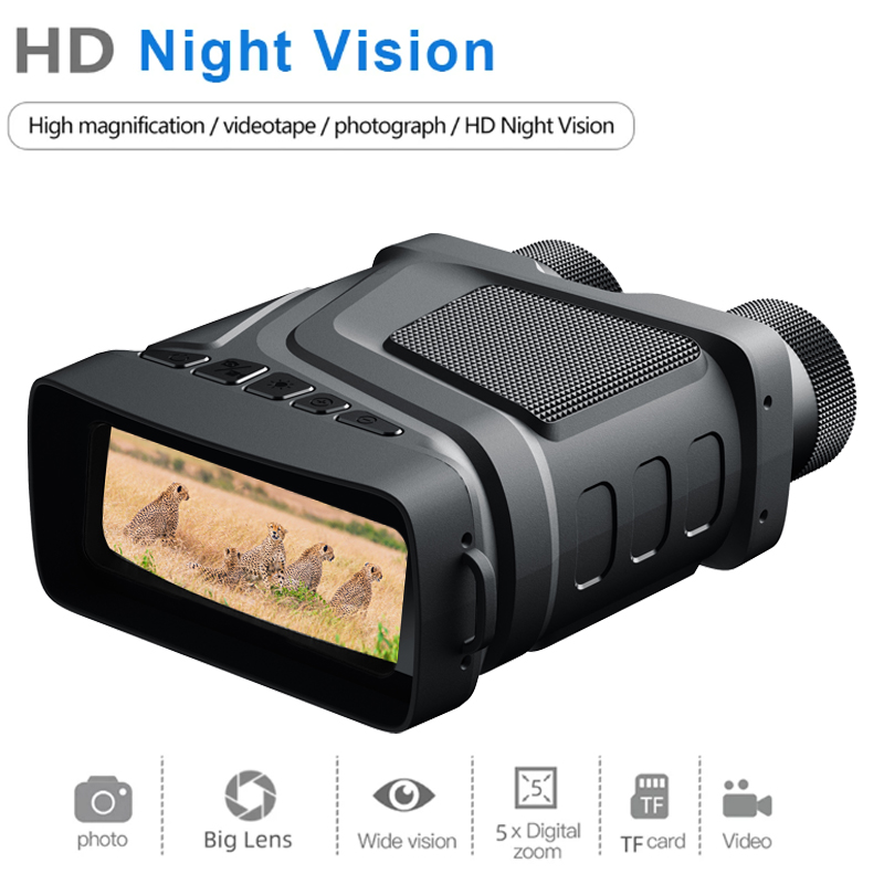 Trail Camera Infrared - Jumelles de vision nocturne infrarouge HD