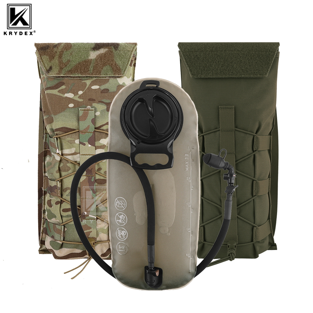 Outdoor Hunting Packs - KRYDEX tactique 3L hydratation Molle Pack