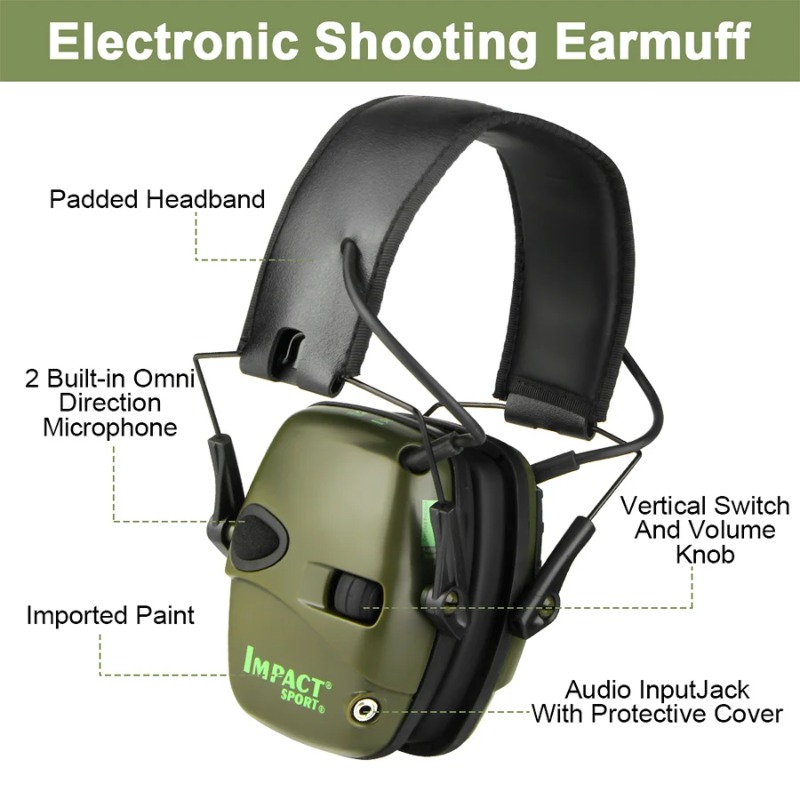 Casque anti-bruit électronique - Shooting Ear Muff avis et prix