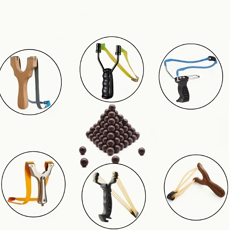 500 boules d'argile brunes, bo - Outdoor Hunting Launcher avis et prix