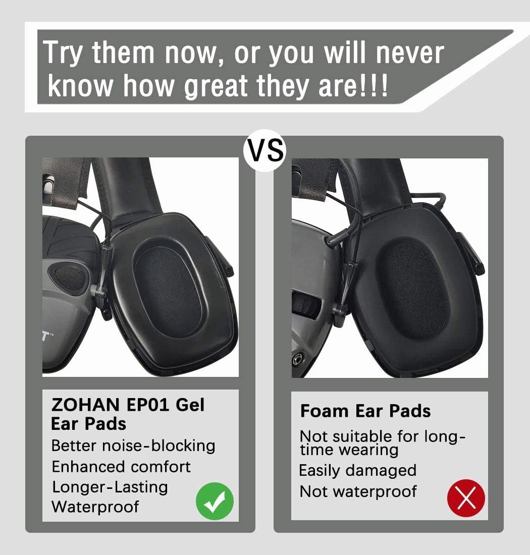 ZOHAN Coussinets d'oreille en  - Shooting Ear Muff avis et prix