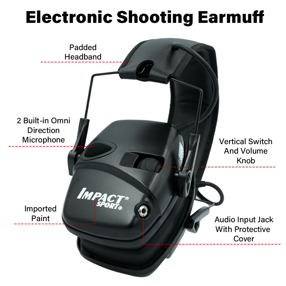 Casque anti-bruit électronique - Shooting Ear Muff avis et prix
